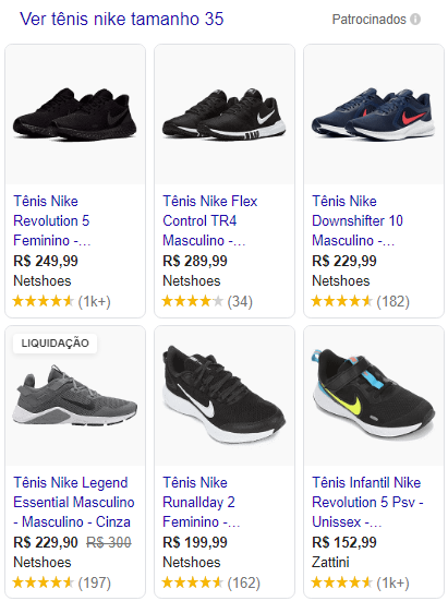 extensão do google shopping