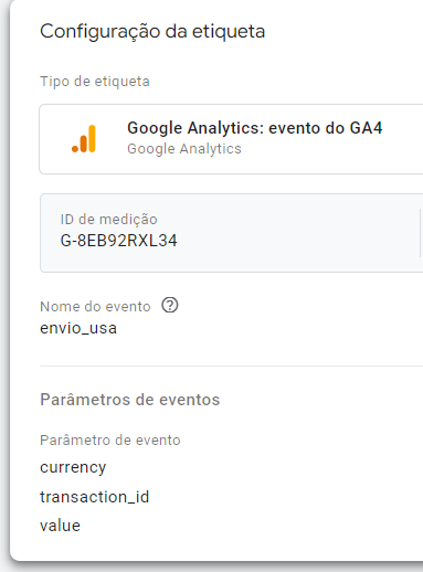 Tag do Google Analytics 4